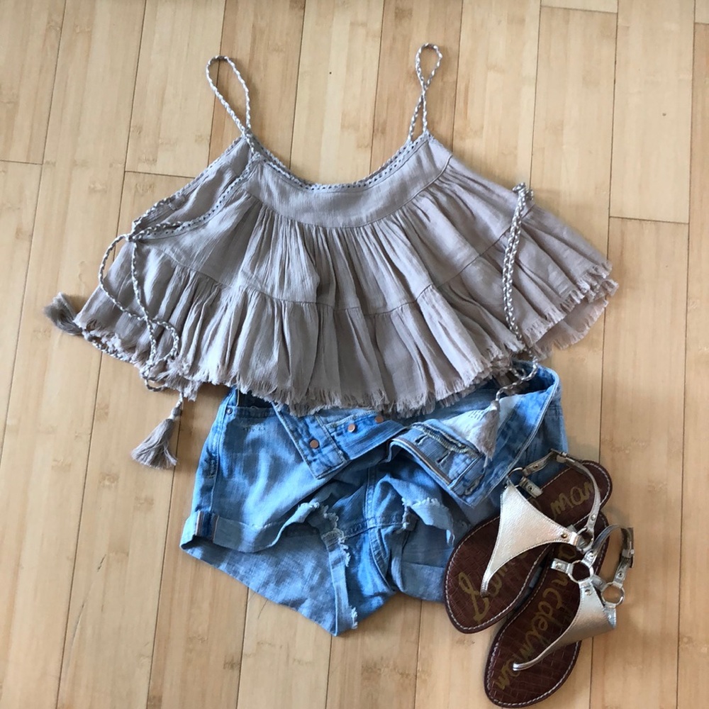 SUPER cute Aerie crop!! NWT